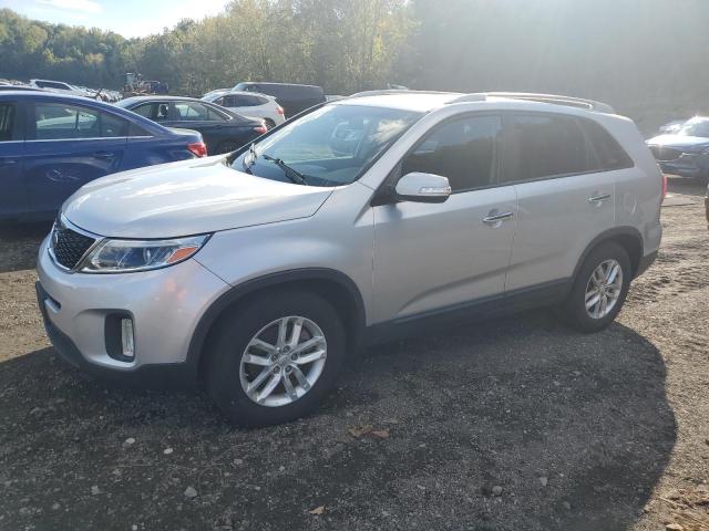 KIA SORENTO LX 2014 silver 4dr spor gas 5XYKT4A69EG537557 photo #1