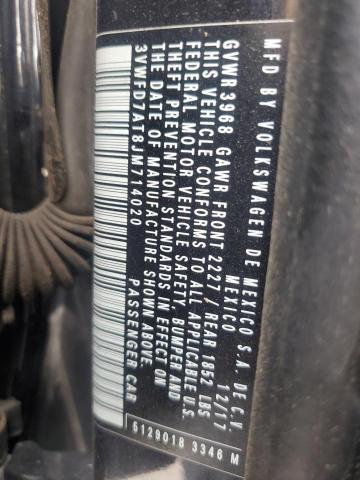 2018 VOLKSWAGEN BEETLE S 3VWFD7AT8JM714020