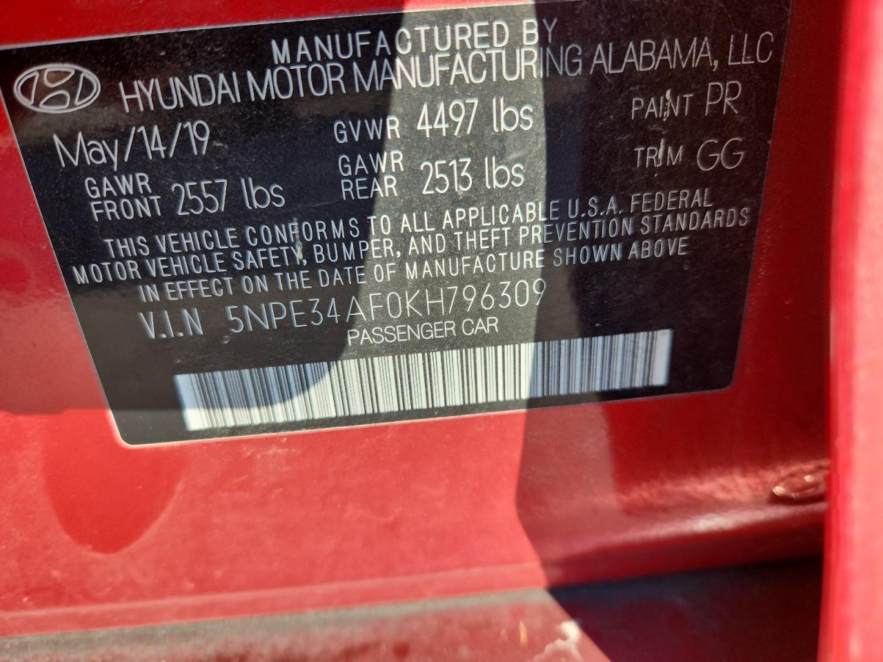 HYUNDAI SONATA LIMITED