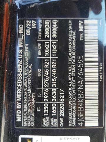 2022 MERCEDES-BENZ GLE 350 4M #3290324952