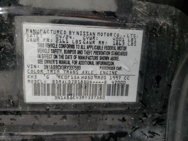 2024 NISSAN SENTRA SV - 3N1AB8CV3RY337580