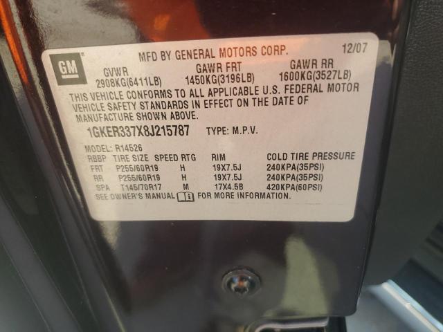 2008 GMC ACADIA SLT #3271612338