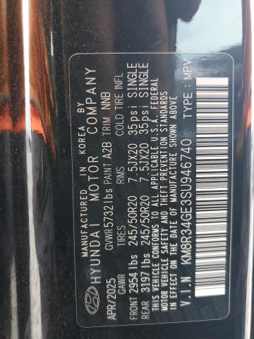 2025 HYUNDAI PALISADE XRT KM8R34GE3SU946740