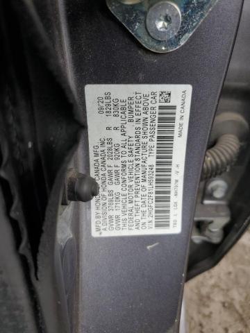 2020 HONDA CIVIC SPOR - 2HGFC2F81LH593248