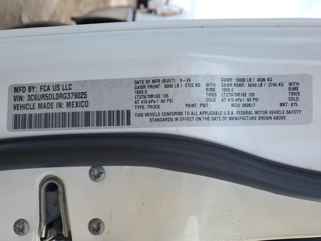 2024 RAM 2500 BIG H 3C6UR5DL0RG379025