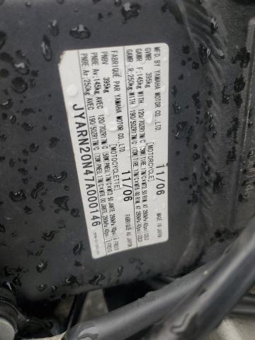 2007 YAMAHA YZFR1 JYARN20N47A000146