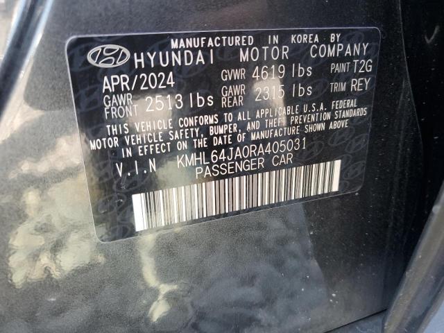 2024 HYUNDAI SONATA SEL KMHL64JA0RA405031