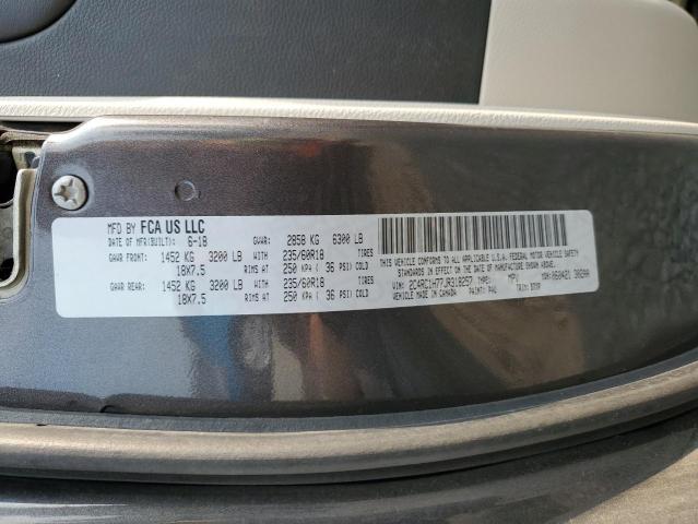 2018 CHRYSLER PACIFICA H 2C4RC1H77JR318257