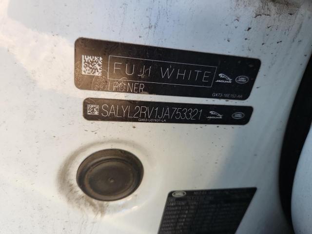 2018 LAND ROVER RANGE ROVE SALYL2RV1JA753321