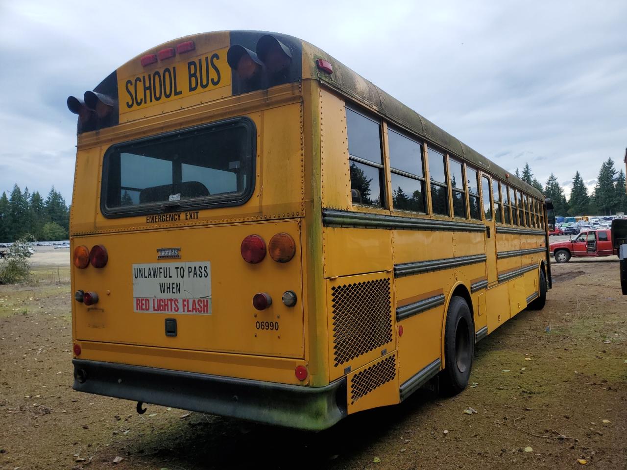 Lot #3256497676 2008 THOMAS SAF-T-LINER HDX