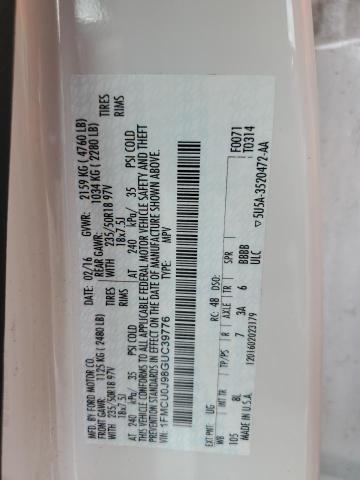 2016 FORD ESCAPE TIT #3240903177