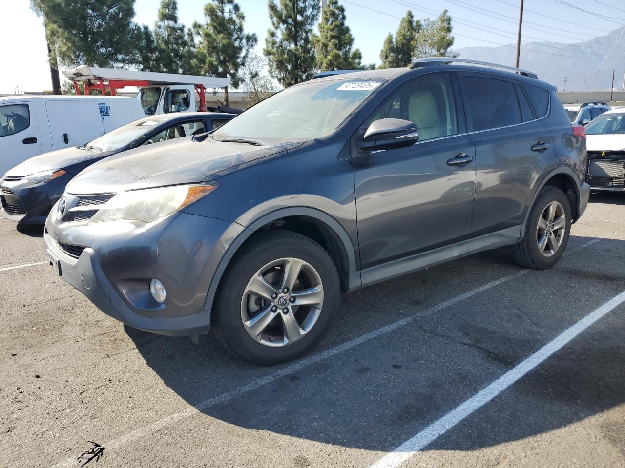 Lot #3311518244 2015 TOYOTA RAV4 XLE