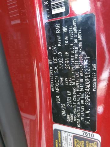 2023 KIA FORTE LX 3KPF24AD8PE627771