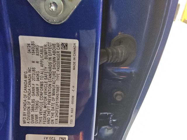 2024 HONDA CIVIC SPOR 2HGFE2F51RH579987