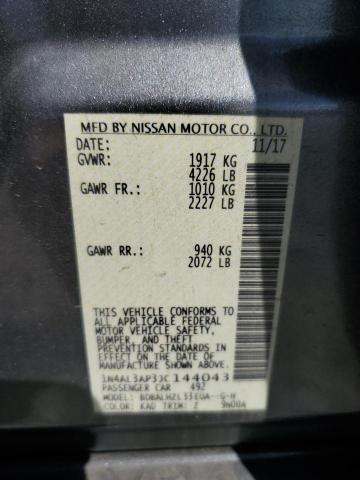 2018 NISSAN ALTIMA 2.5 1N4AL3AP3JC144043