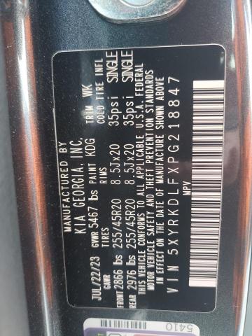 2023 KIA SORENTO SX 5XYRKDLFXPG218847