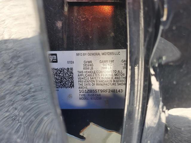 2024 CHEVROLET MALIBU LS 1G1ZB5ST9RF248143