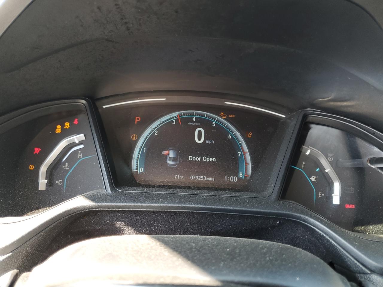 Lot #3309605563 2019 HONDA CIVIC LX