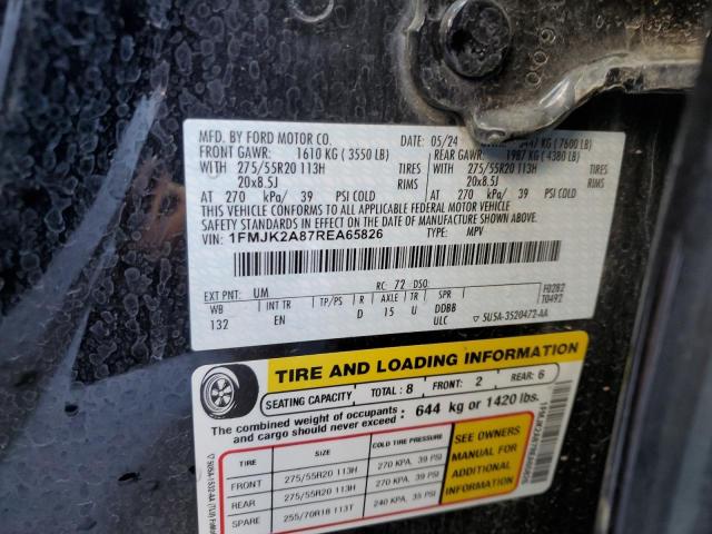 2024 FORD EXPEDITION 1FMJK2A87REA65826