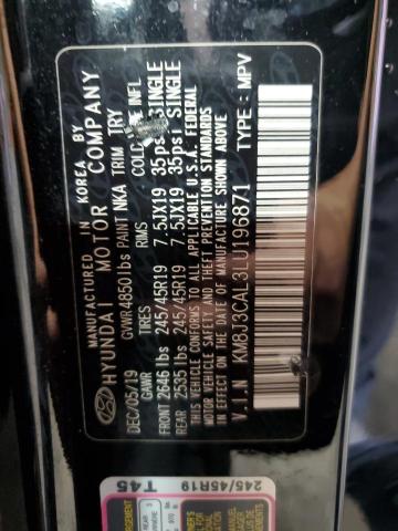 2020 HYUNDAI TUCSON LIM - KM8J3CAL3LU196871