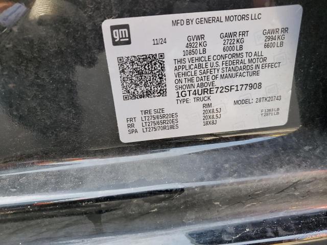 2025 GMC SIERRA K25 1GT4URE72SF177908