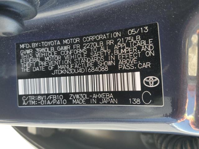 2013 TOYOTA PRIUS #3316789421