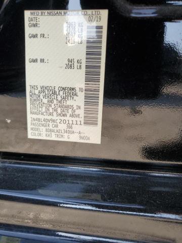 2019 NISSAN ALTIMA SV 1N4BL4DV9KC201111