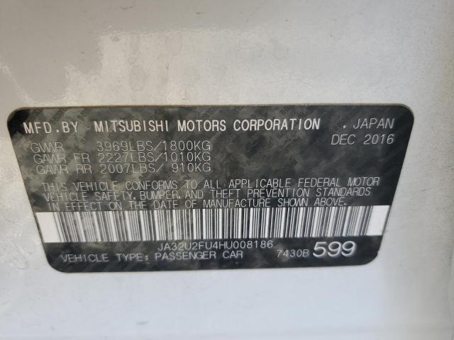 2017 MITSUBISHI LANCER ES JA32U2FU4HU008186