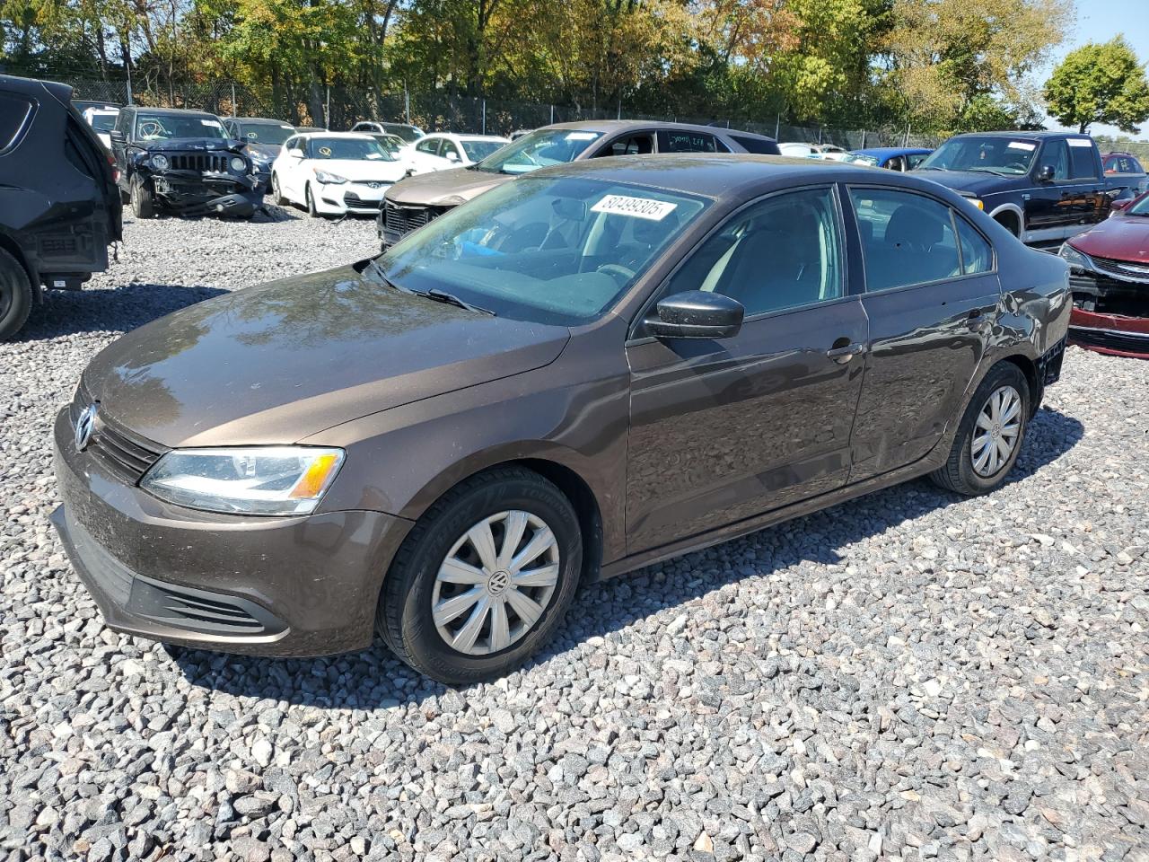 Lot #3255633027 2014 VOLKSWAGEN JETTA BASE