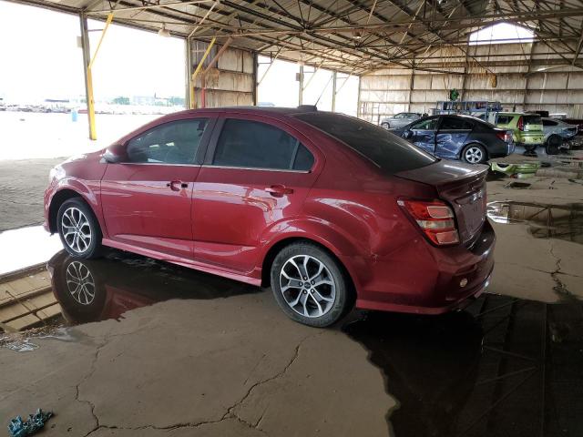 CHEVROLET SONIC LT 2018 maroon  gas 1G1JD5SH6J4134751 photo #3