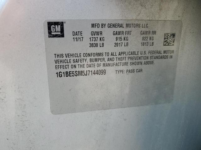 2018 CHEVROLET CRUZE LT #3260642067