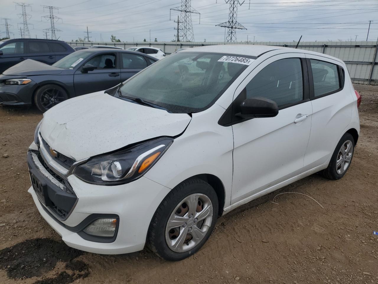 Lot #3302800897 2021 CHEVROLET SPARK LS