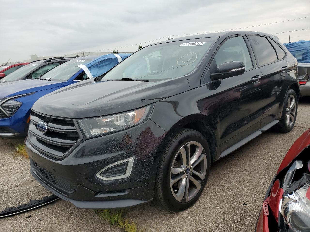 Lot #3253742052 2015 FORD EDGE SPORT