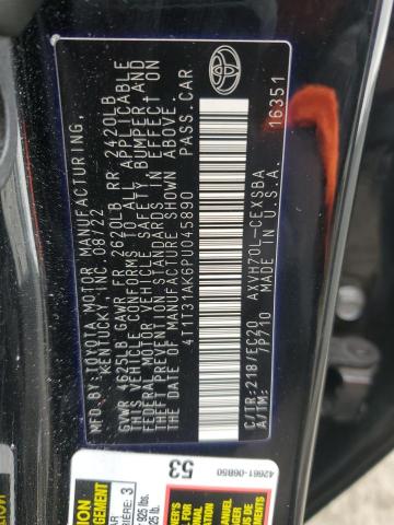 2023 TOYOTA CAMRY SE N 4T1T31AK6PU045890