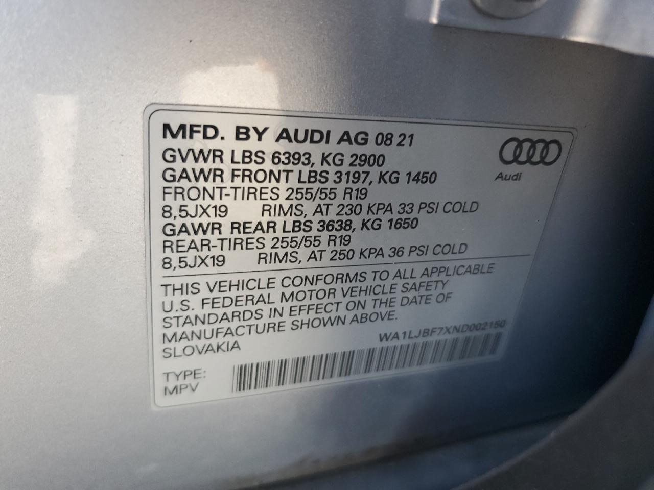 AUDI Q7 PREMIUM PLUS