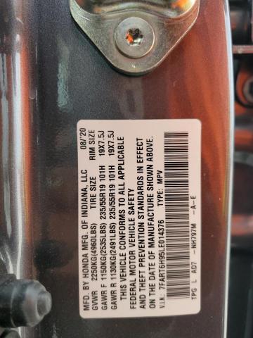 2020 HONDA CR-V TOURING 7FART6H95LE014376