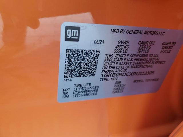 2024 GMC HUMMER SUV 1GKB0RDCXRU113305