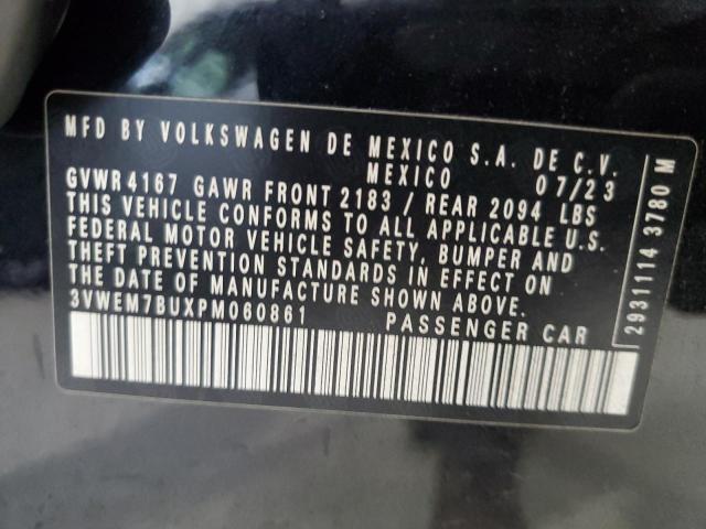 2023 VOLKSWAGEN JETTA SE 3VWEM7BUXPM060861