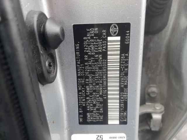 2021 TOYOTA CAMRY SE #3305315301