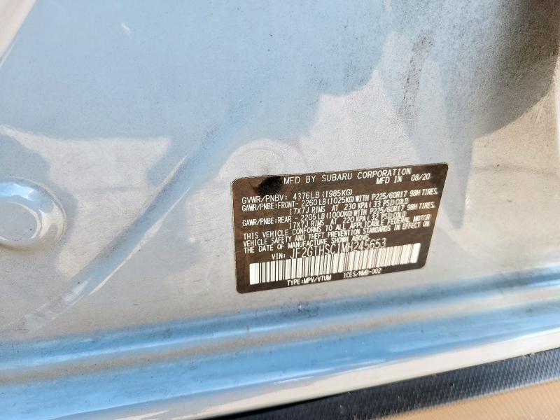 2021 SUBARU CROSSTREK SPORT JF2GTHSC1MH245653