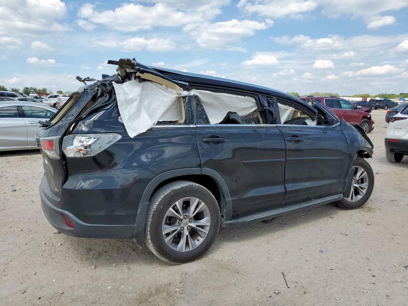 2015 TOYOTA HIGHLANDER XLE 5TDKKRFH2FS097292