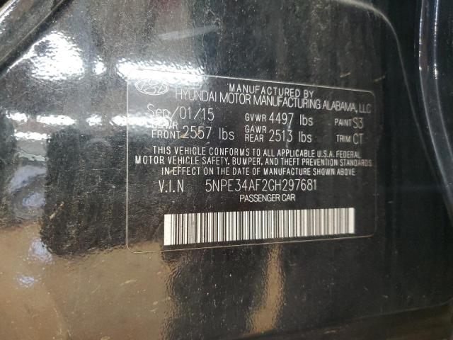2016 HYUNDAI SONATA SPO 5NPE34AF2GH297681