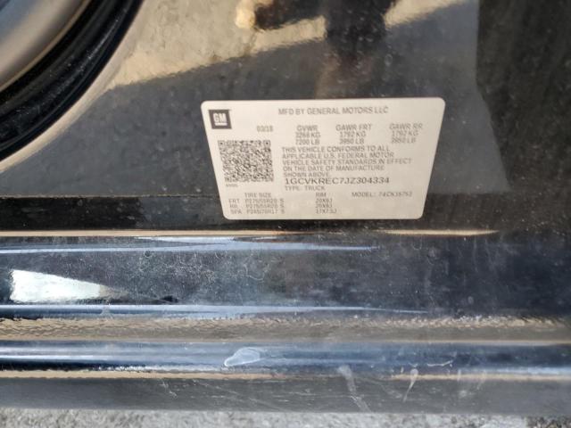 2018 CHEVROLET SILVERADO - 1GCVKREC7JZ304334