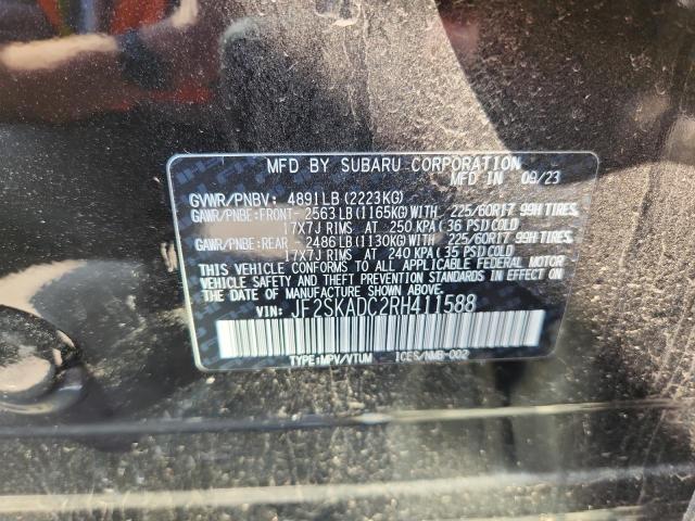 2024 SUBARU FORESTER P JF2SKADC2RH411588