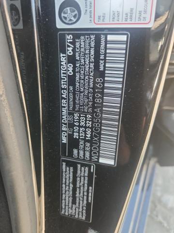 2016 MERCEDES-BENZ S MERCEDES WDDUX7GB5GA189168