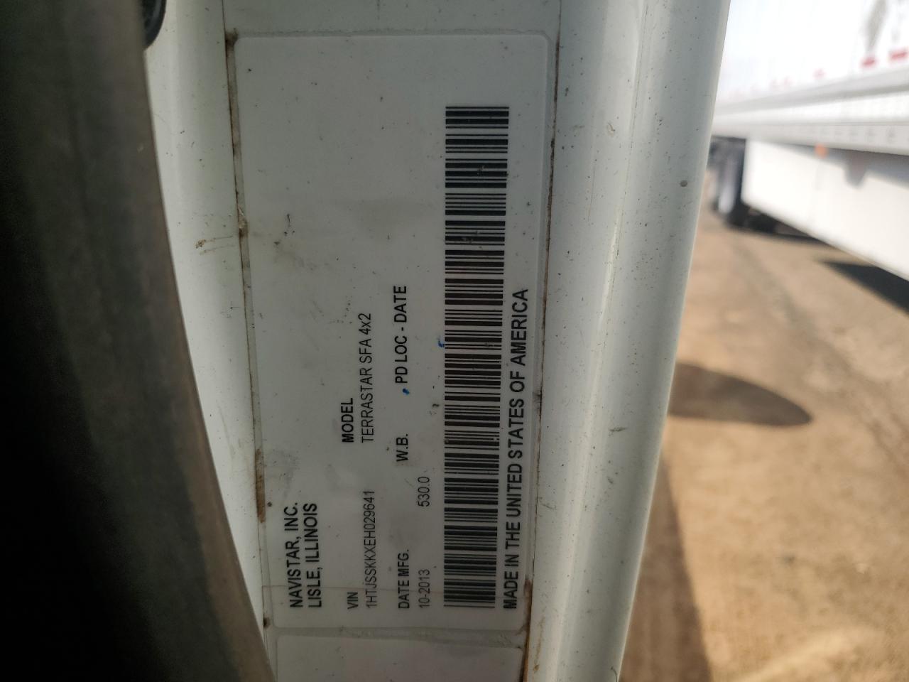 Lot #3236998512 2014 INTL TERRASTAR