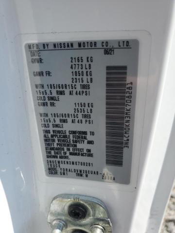 2021 NISSAN NV200 2.5S - 3N6CM0KN3MK708281