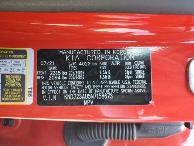 2022 KIA SOUL LX KNDJ23AU5N7158673