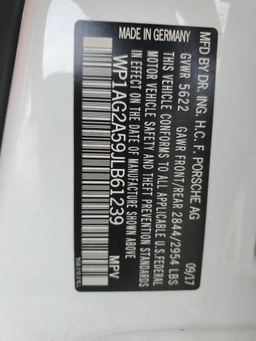 2018 PORSCHE MACAN GTS WP1AG2A59JLB61239