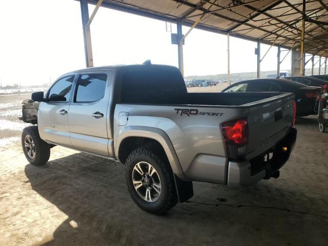 TOYOTA TACOMA DOUBLE CAB 2019 silver  gas 3TMAZ5CN2KM111678 photo #3